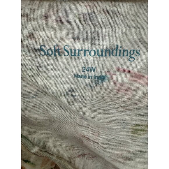 Soft Surroundings Althea Maxi dress *SLIP ONLY* Sleeveless Size 24W 3X Plus Size - Picture 8 of 12